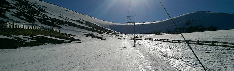 Skiing and snowboarding in Aviemore
